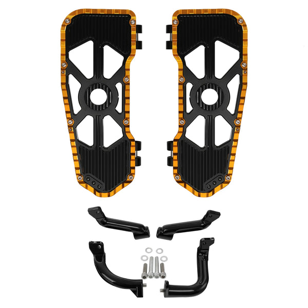 Driver Rider Floorboards Mount Bracket Fit For Harley Touring Road Glide 2014-24