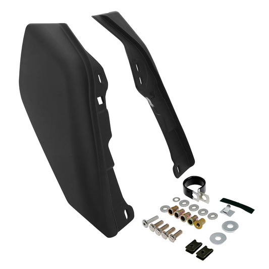 Black Mid-Frame Air Deflectors Fit For Harley Electra Road Glide King 2017-2023