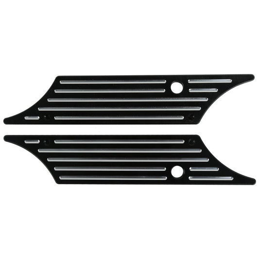 Hard Saddlebag Latch Cover Fit For Harley Touring Road King Electra Glide 93-13