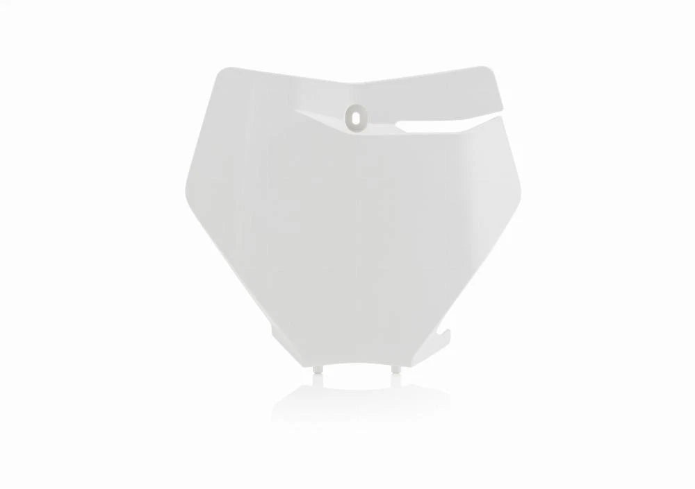 Acerbis 2736270002 Front Number Plate White