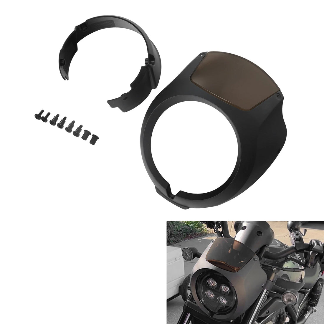 Front Headlight Fairing Windshield Cowl Fit For Honda Rebel CMX1100 2021-2025 23