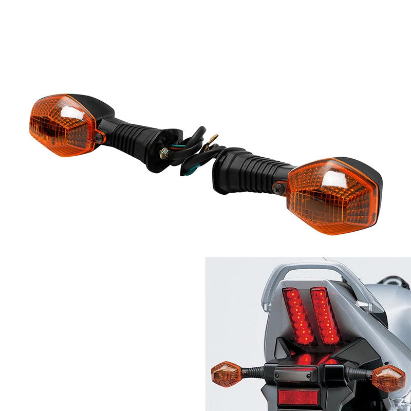 Rear Turn Signals Lights Fit For Suzuki SV 650N 03-09 Sfv 650 Gladius 09-15