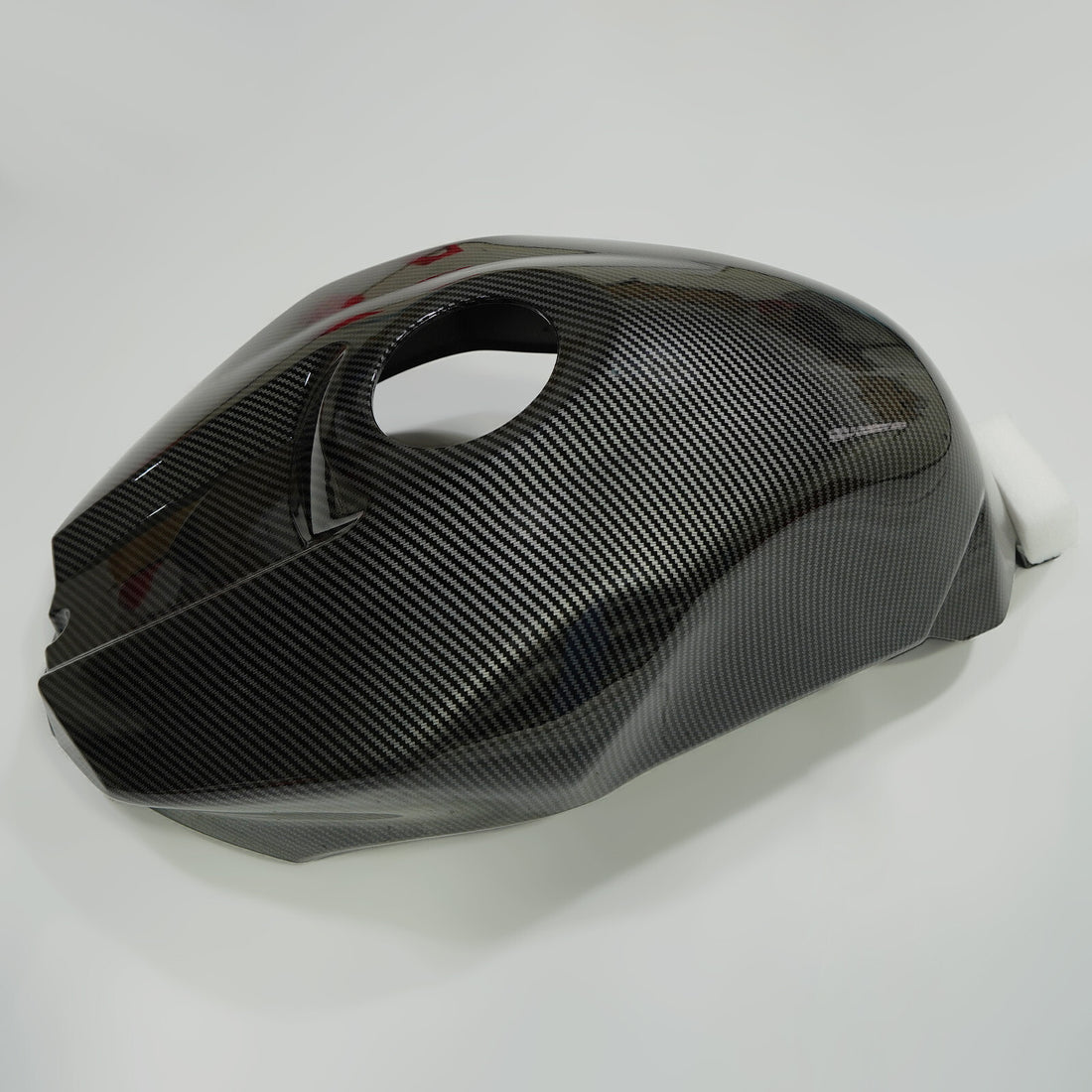 Black Carbon Fiber Painted Fuel Gas Tank Cover For Yamaha Yzf R1 2009-14 Fairing