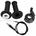 Throttle And 36" Cable Grip Handle Bar Set For Suzuki Motorcycle