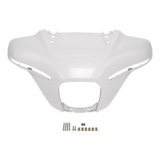 ABS Outer Batwing Fairing Fit For Harley Cvo Street Glide 23-25 White Onyx Pearl