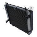 Black Radiator Engine Cooling Fit For Yamaha Yzf R1 YZF-R1 YZFR1 00-01 2000 2001