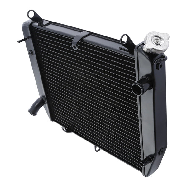 Black Radiator Engine Cooling Fit For Yamaha Yzf R1 YZF-R1 YZFR1 00-01 2000 2001