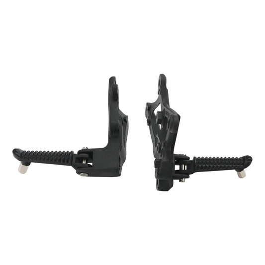 Driver Footpegs Pegs Bracket Fit For Yamaha Yzf R1 YZFR1 2009-2014 2010
