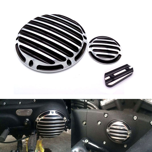 CNC Derby Timing Timer Chain Inspection Cover For Harley Sportster XL883 XR 1200