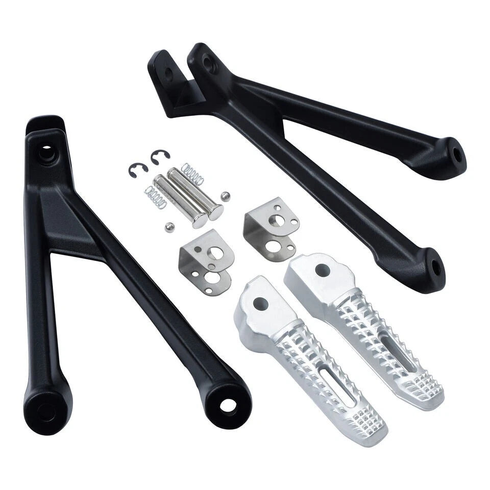 Fit For BMW S1000RR M1000RR 2019-2025 Passenger Rear Footrests Foot Pegs Bracket