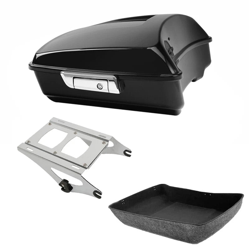 Chopped Trunk Mount Rack Fit For Harley Touring Street Road Glide Fltrx 2014-26