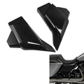 Black Battery Side Covers Panel Fit For Harley Cvo Street Road Glide 2023-2026