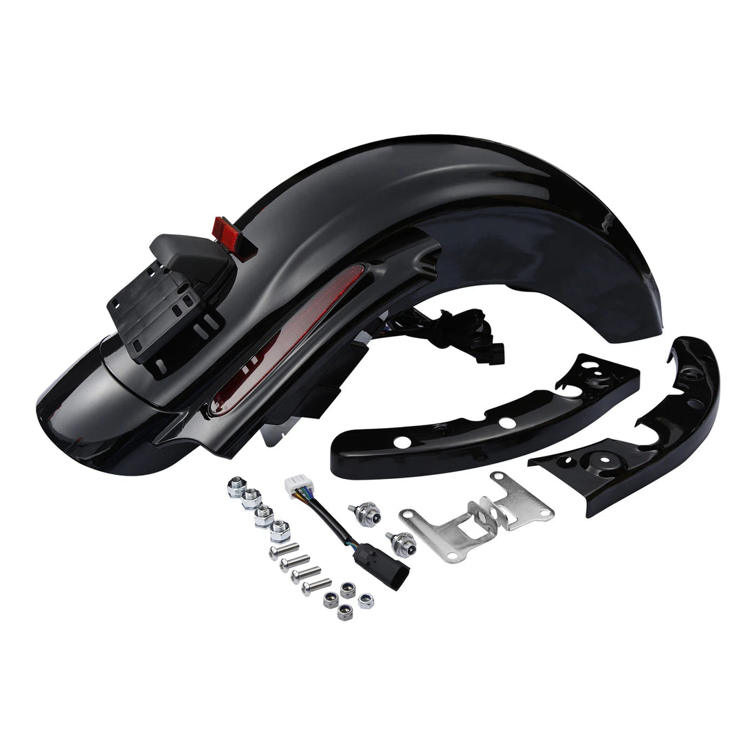 Rear Fender LED Light System Fit For Harley Cvo Electra Street Road Glide 09-13