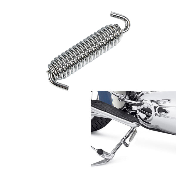 Chrome Jiffy Stand Kickstand Spring Fit For Harley Touring Electra Glide 07-25