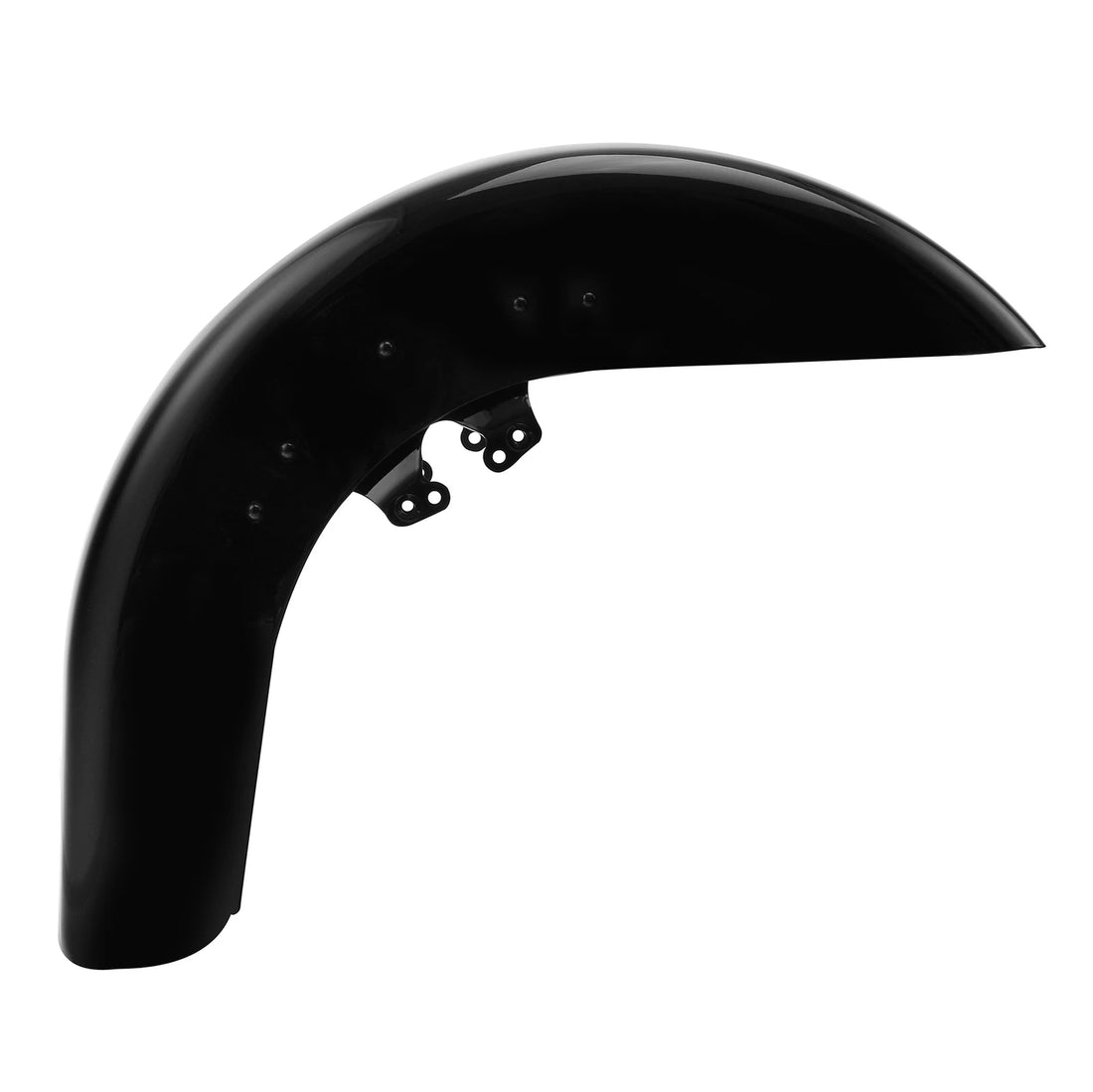 Vivid Black Front Fender Fit For Harley Touring Road Street Glide Flhx 2014-2023