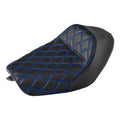 Black Driver Solo Seat Cushion Fit For Harley Sportster XL 883 1200 48 2010-2022