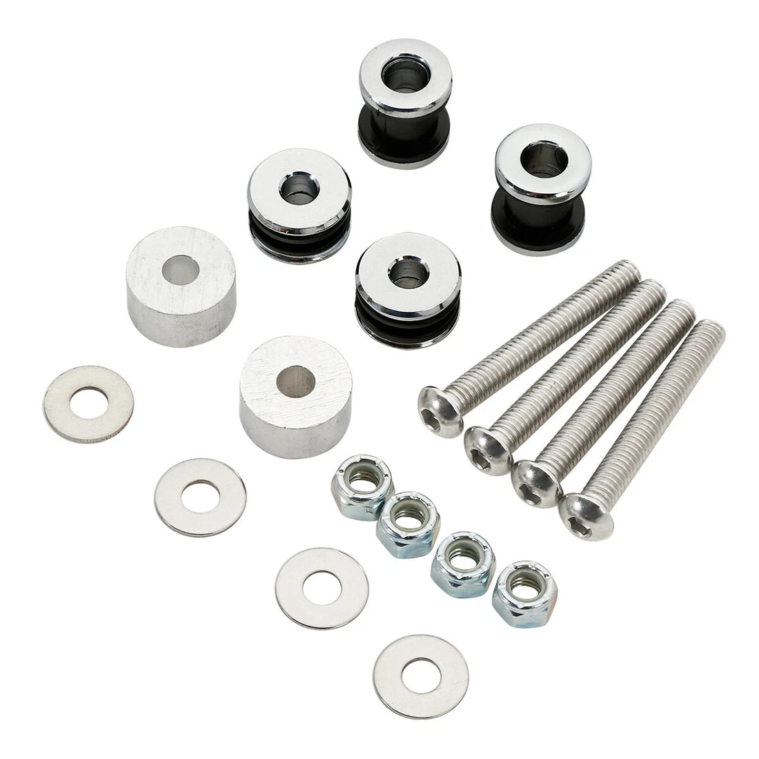 Docking Hardware Kit Fit For Harley Softail 1984-1999 Detachable Sissy Bar Rack