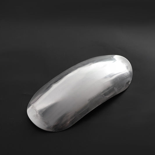 Universal Motorcycle Silver Wheel Protector Short Front Fender Mudguard Fairing