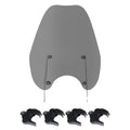 Smoke Windshield 39mm Quick-Release Clamps Fit For Harley Sportster XL 1988-2022