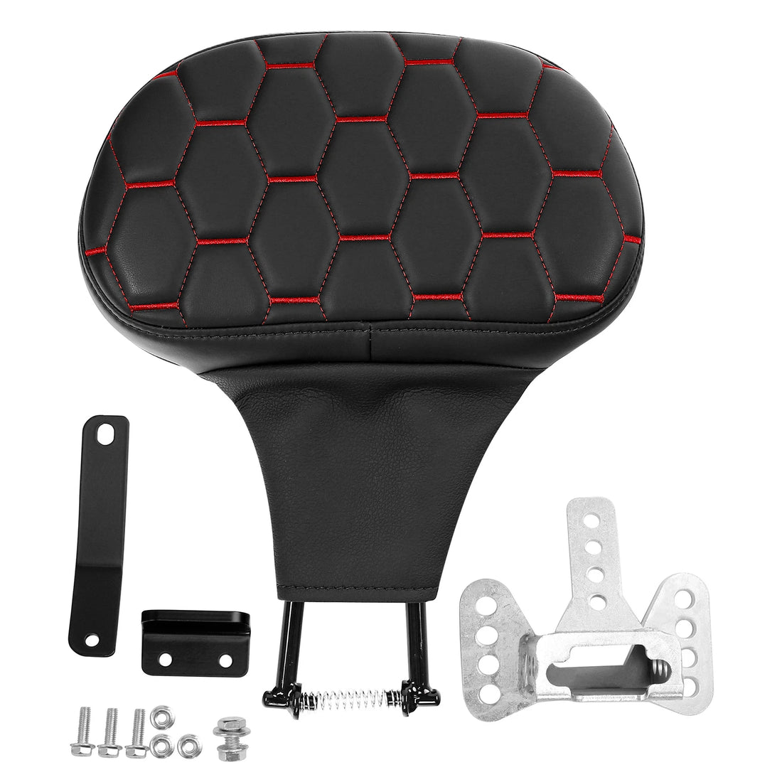 Driver Backrest Pad Mounting Kit Fit For Harley Touring Road King Glide 2009-23