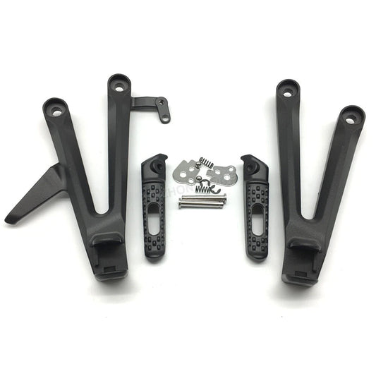 Black Rear Passenger Foot Pegs Bracket Kit Fit For Honda CBR1000RR 2004-2006 07