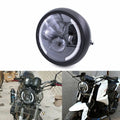 7'' LED Round Modified DRL Headlight For Honda CB400 CB500 Street Bike Custom