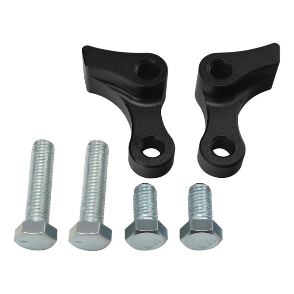 Black 1" Rear Lowering Kit Fit For Harley Dyna Super Wide Glide Street Bob 95-05
