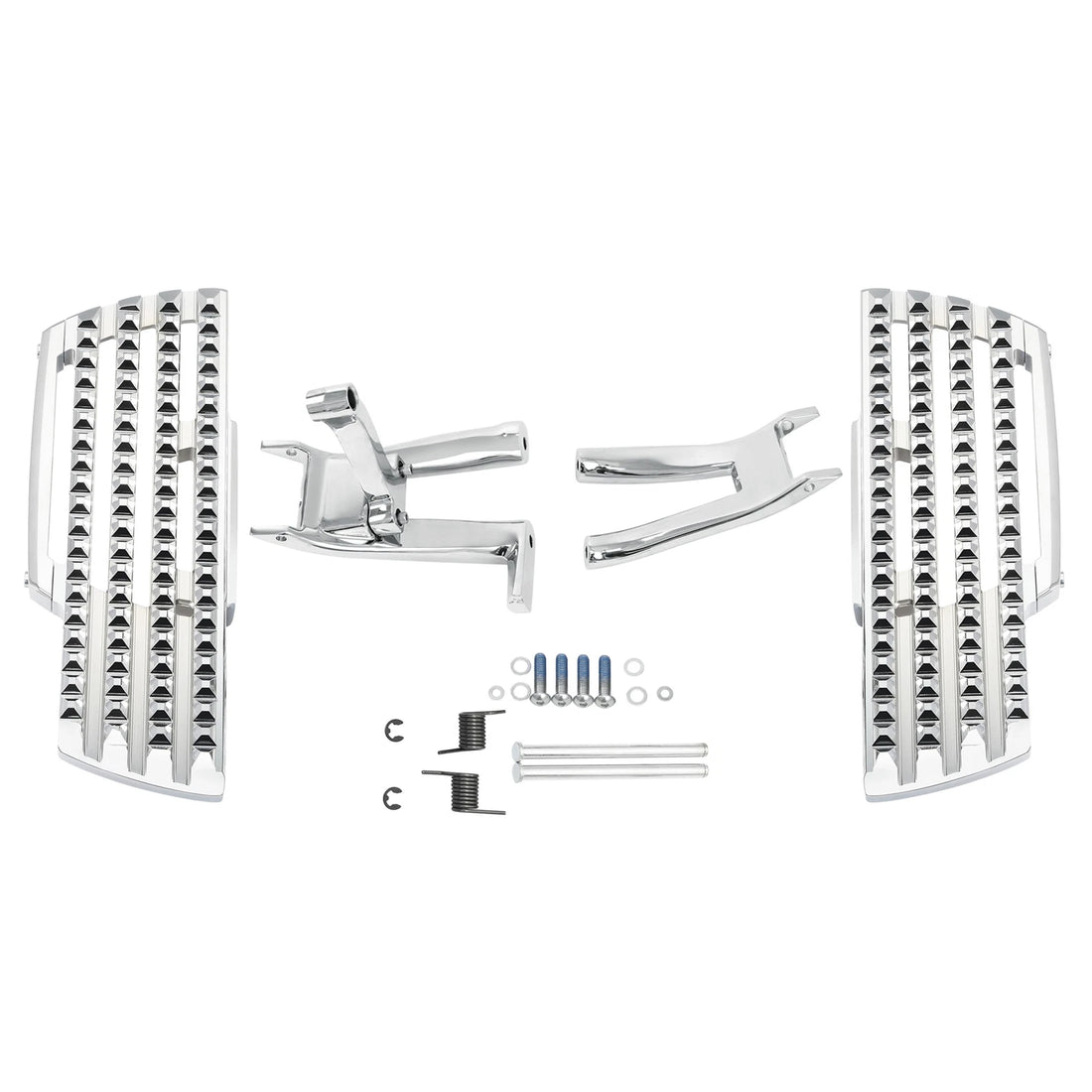 Chrome Driver Footboard Floorboard & Bracket Fit For Harley Softail Slim 18-2025