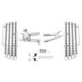 Chrome Driver Footboard Floorboard & Bracket Fit For Harley Softail Slim 18-2025