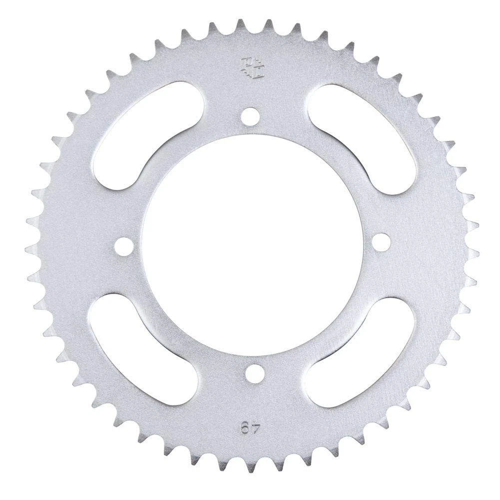 Primary Drive K1207R Rear Steel Sprocket 49 Tooth Silver