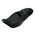 Fit For Harley Touring Electra Road Glide 09-2023 Green Driver Passenger Seat