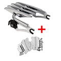 Chrome Stealth Luggage Rack & Docking Hardware Fit For Harley Touring 2009-2013
