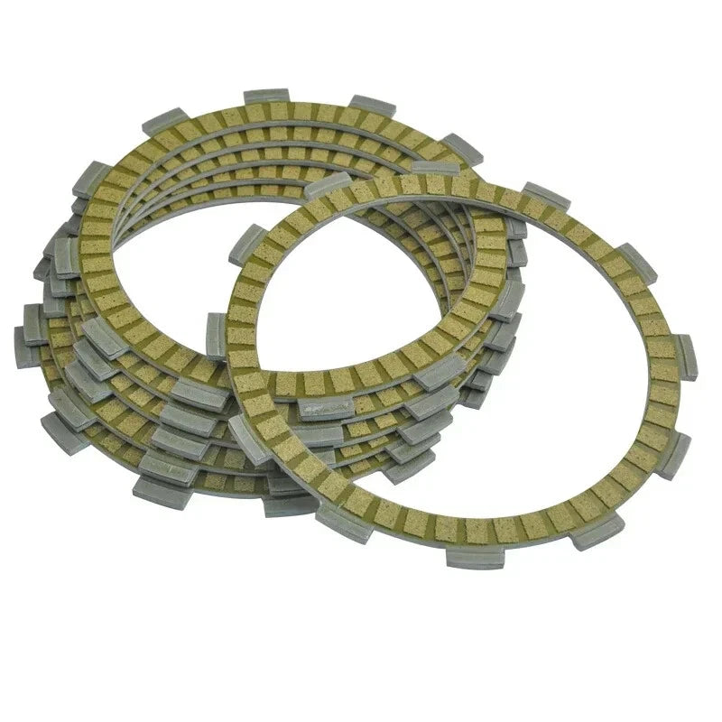 6Pcs Clutch Discs Plates For Suzuki DR500 81-83 SP500 91-83 SP600 85 LS650 05-19