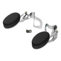 Rear Passenger Armrests Adjustable Fit For Harley Electra Glide 2014-2025 Chrome