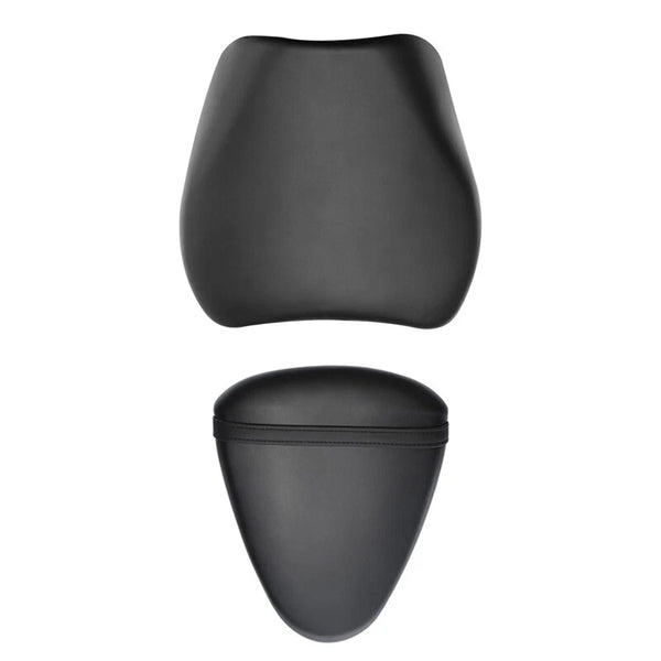 Black Rider Driver & Passenger Seat Cushion Fit For Suzuki TL1000R 1998-2003 02