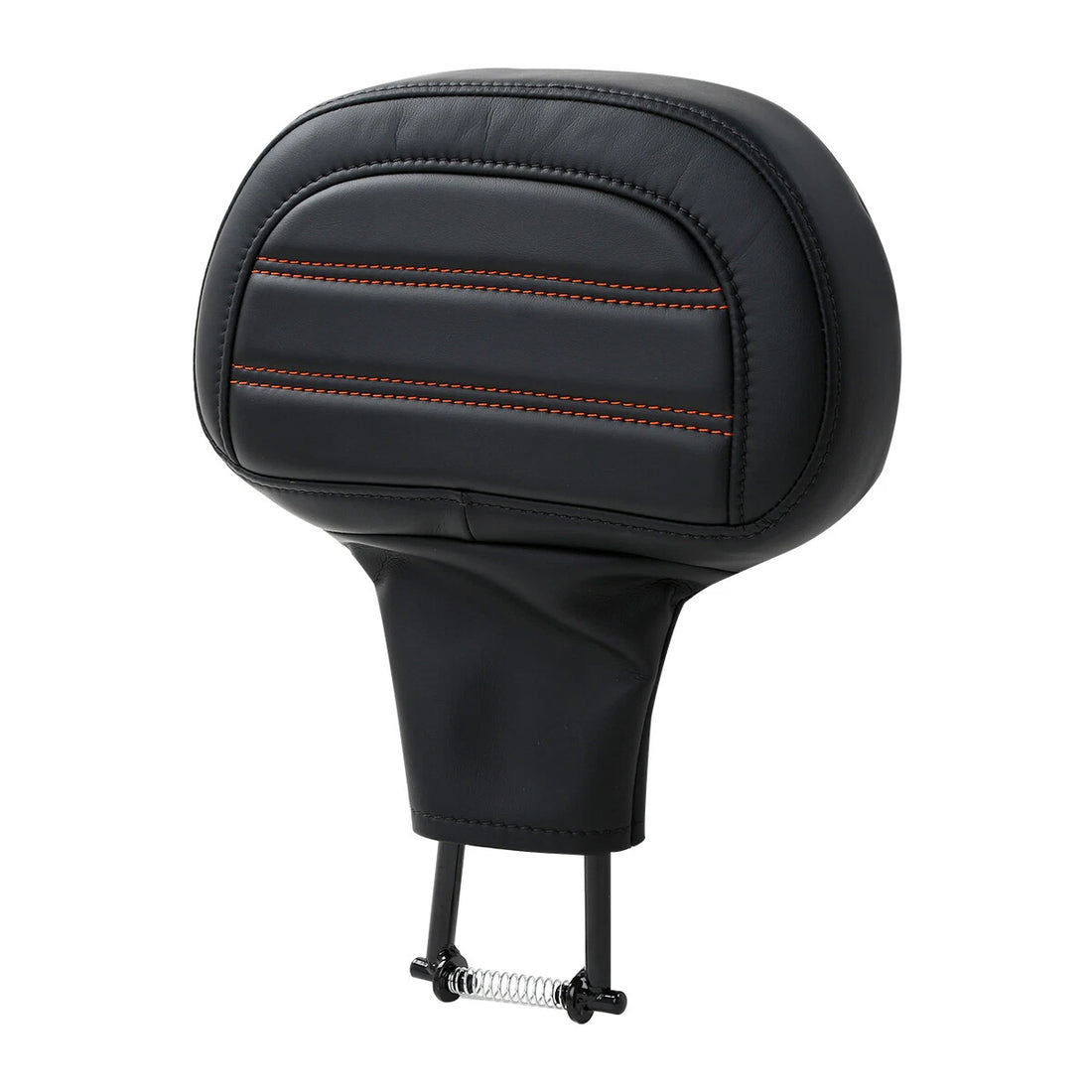 Front Driver Backrest Pad Black Fit For Harley Touring Cvo Road Glide Fltrxse