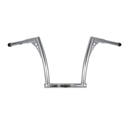 12" Rise Ape Hanger 1.25" Handlebar Fit For Harley Dyna Street Bob Fat Bob 06-17