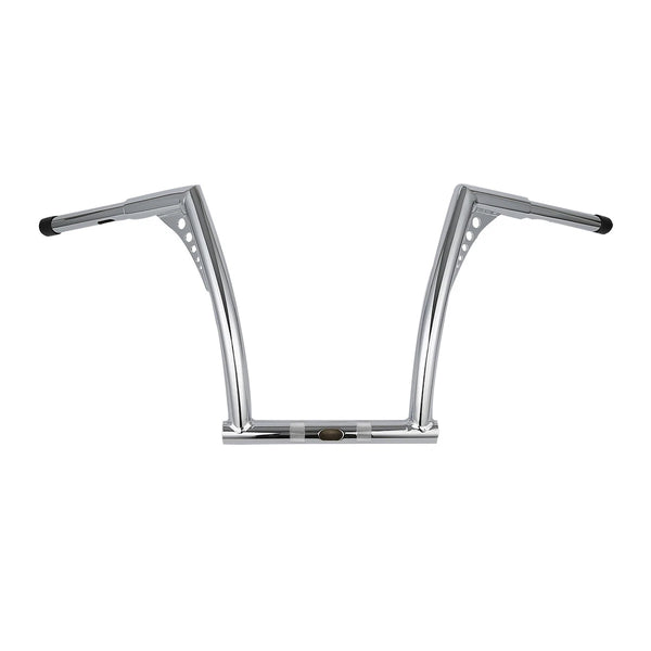 12" Rise Ape Hanger 1.25" Handlebar Fit For Harley Dyna Street Bob Fat Bob 06-17