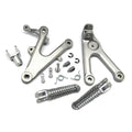 For Yamaha YZF R6 2003- 2005/YZF R6S 2006- 2009 Front Foot Peg Bracket Silver