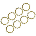 8Pcs Friction Clutch Plates For Yamaha FZ600S FZ6 2004 FZ6N 2006 FZ6S 05-07