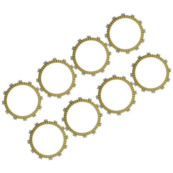 8Pcs Friction Clutch Plates For Yamaha FZ600S FZ6 2004 FZ6N 2006 FZ6S 05-07