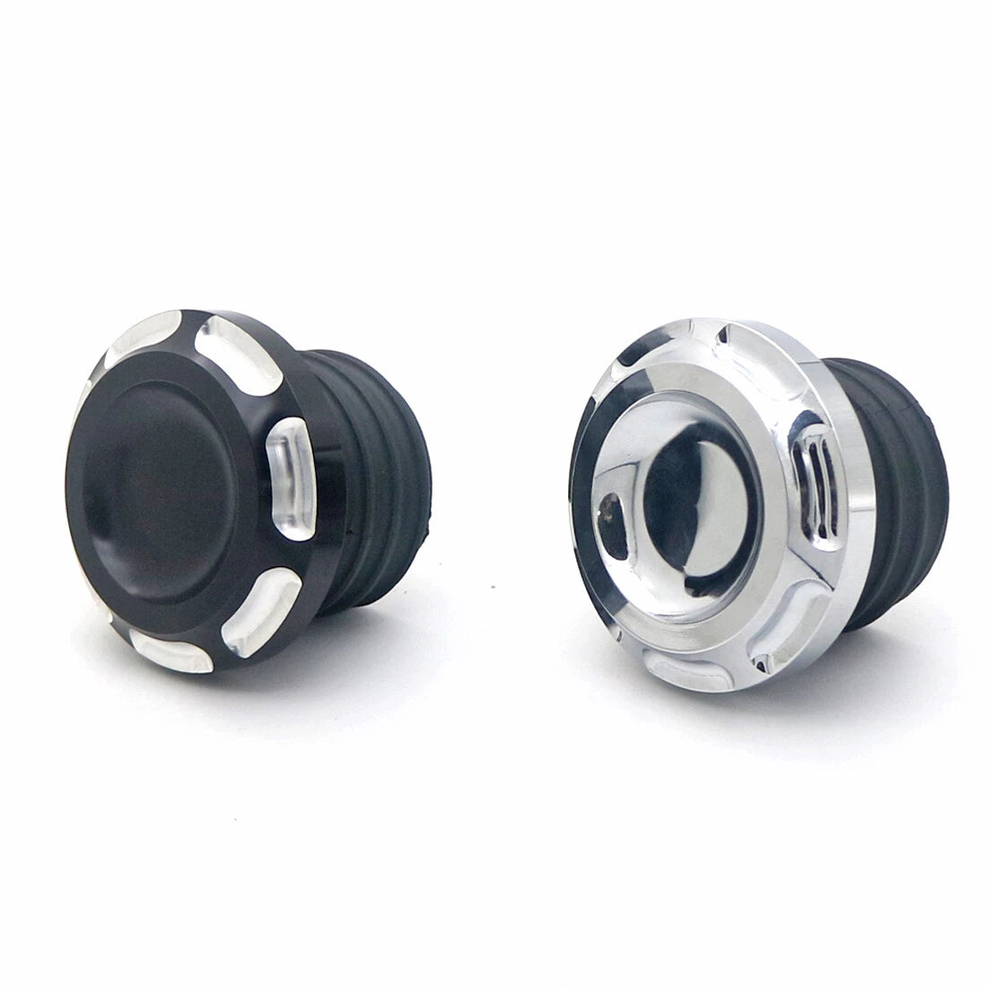 CNC Edge Cut Vented Gas Cap Fuel Cap For Harley Sportster XL 883 Dyna Touring