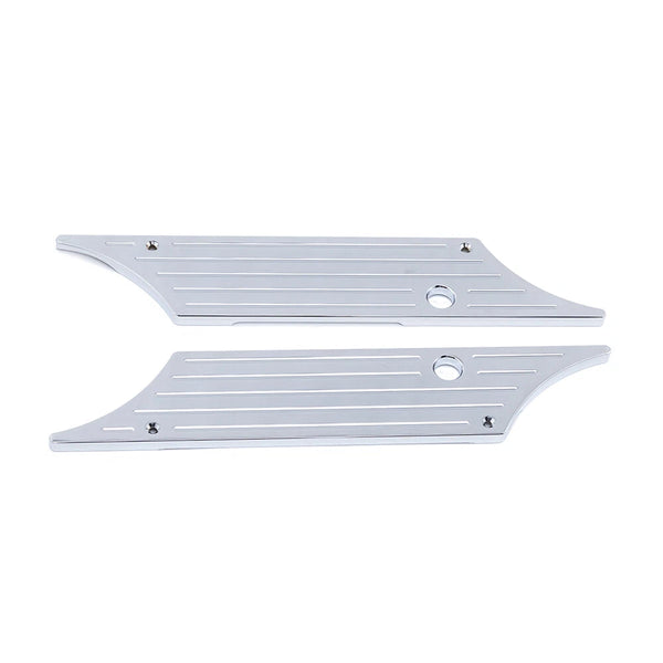 Chrome CNC Billet Saddlebag Latch Cover For Harley Touring Hard Bags 1993-2013