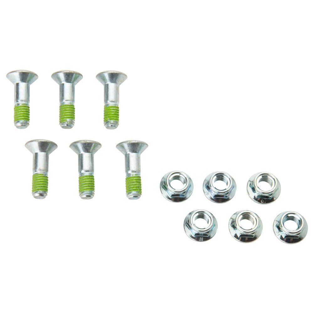 Bolt Hub-Savers Double Locked Sprocket Fastening Kit Silver For GASGAS MC 350F