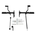 Forward Controls Foot Pegs Lever Linkages Kit Fit For Harley Sportster 1991-2003