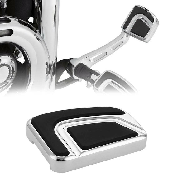 Chrome Large Brake Pedal Fit For Harley Touring Road King Street Glide 1980-Up