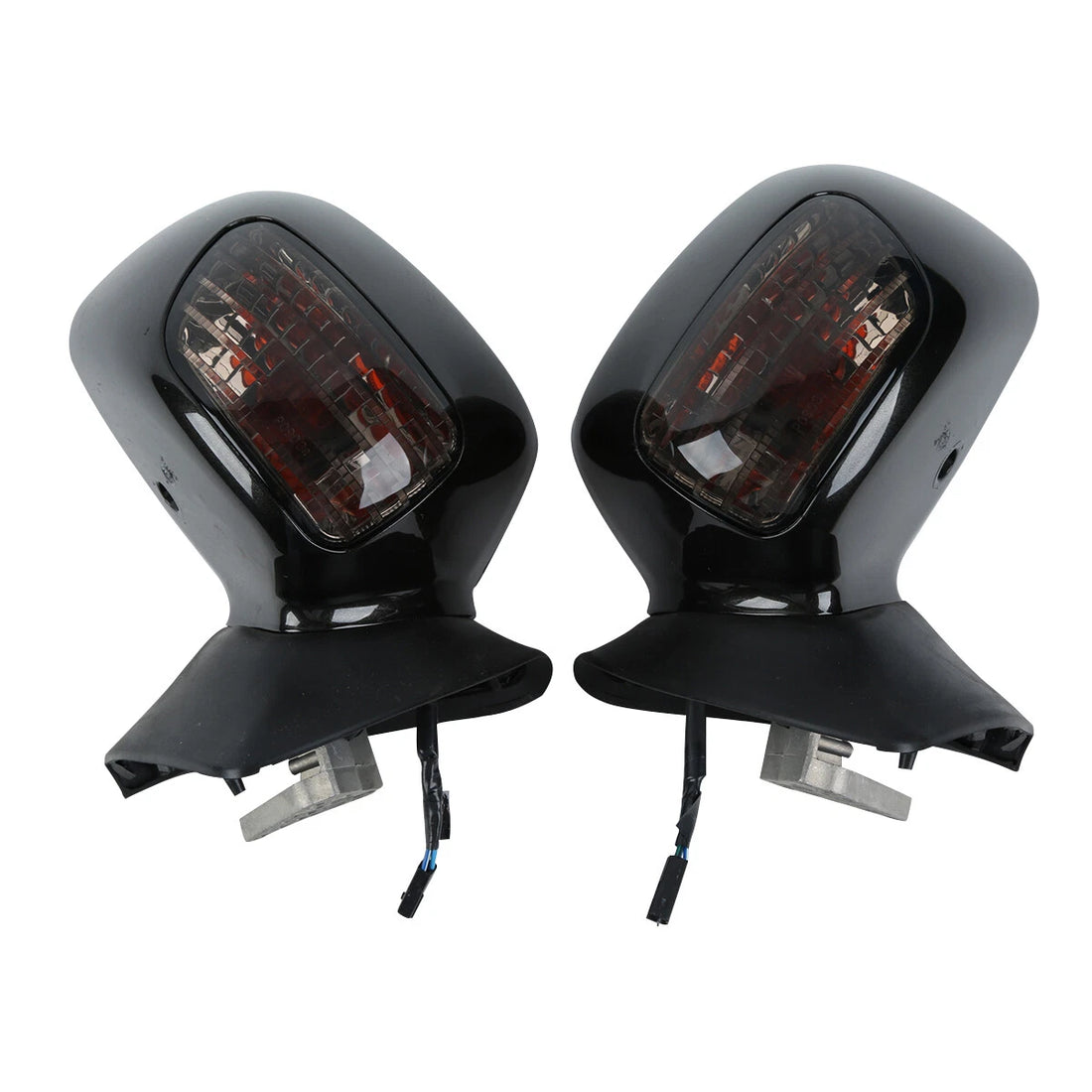 Rear View Mirrors Turn Signal Fit For Honda Goldwing 1800 GL1800 2001-2017
