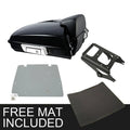 Razor Trunk Backrest Mount Rack Plate Fit For Harley Touring Road Glide 2009-13