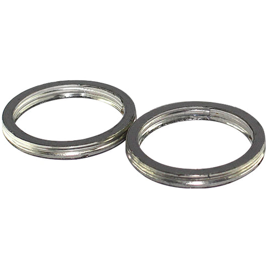 2PCS Exhaust Pipe Gasket For BMW F650 93-00 F650ST 96-00