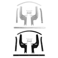 Chrome/Black Windshield Bracket Mount Fit For Harley Road King Flhr 1994-2025 24